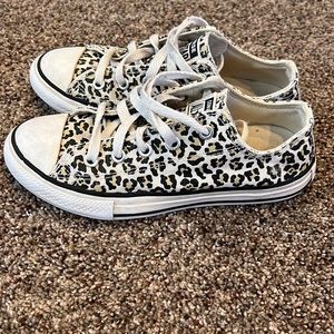 Leopard chuck Taylors